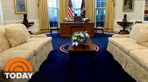 The oval office in castle rock. Oval Office Has A New Look Now That Biden Is President An Exclusive Look Today Youtube