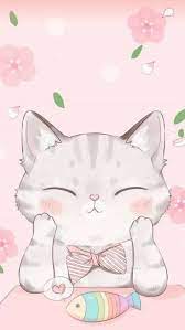 Pin di phone wallpapers cute pink. Kawaii Wallpapers Kawaii Cute Black Cat Novocom Top