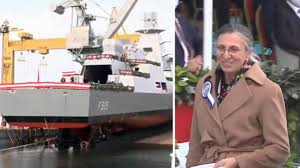 More images for hulusi akar şule akar » Ilk Milli Firkateyn Istanbul Un Denize Indirilme Talimatini Hulusi Akar In Esi Verdi Haberler Ekonomi