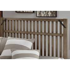 Buy top selling products like baxton studio mars tufted upholstered headboard and safavieh silva metal headboard. Artisan Post Sedgwick 120 558 Rustic Queen Slat Headboard With Metal Accents Gill Brothers Furniture Headboards