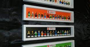 handmade display case for lego minifigure by missiriscreations lego minifigure display lego organization lego