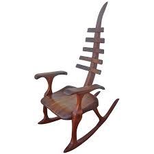 Studio Crafted Rocking Chair By James Camp 1stdibs Com Rocking Chair Modern Rocking Chair Chair