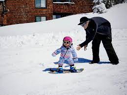 Teach A Kid To Snowboard (How We Did It With A 10-Month-Old Baby) – Garden  Betty