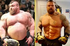 Eddie hall, winner of the world's strongest man competition in 2017, has totally changed how he looks. Eddie Hall Shows Off Incredible 36kg Body Transformation As He Prepares To Fight Rival Hafthor Bjornsson In The Heaviest Boxing Match In History