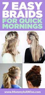 The first five braids listed below are my own braid tutorials, then i spent hours and days on the internet looking for the very best braid hairstyles for long hair to include in this guide. 7 Beautiful Braids To Battle Summer Heat And Humidity Mommy Is A Wino Cool Braid Hairstyles Braided Hairstyles Hair Tutorials For Medium Hair