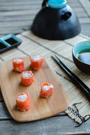 Makis De Saumon Au The Vert Foodista Challenge 29 Les Recettes De Melanie Blog Culinaire Et Recits De Voyage Recette Alimentation Recette Art Culinaire