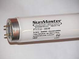 Yes, you can use bronzing lotion for tanning beds in the actual sun. Tanning Lamp Wikipedia