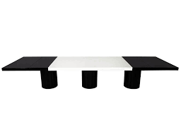 Get it as soon as fri, jul 9. Custom Modern Black And White Dining Table By Carrocel For Sale At 1stdibs