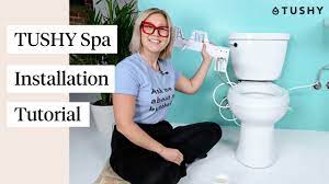 If that doesn't do the trick you can try bumpers like these, which would adhere to the bottom of your toilet seat and make it sit flat when you sit down. Tushy Spa Full Installation Tutorial 2020 Youtube