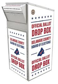 Ballot Drop Box Delaware County Pennsylvania