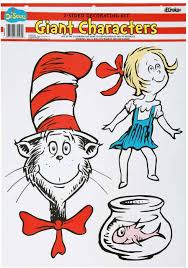 1mb, dr seuss characters drawing picture with tags: Eureka Large Dr Seuss Characters Deco Kit 840226 Amazon Co Uk Toys Games