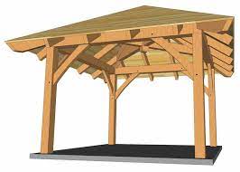 These vents sit on high walls and frame an. 12x12 Timber Frame Gazebo Plan Timber Frame Hq In 2021 Gazebo Plans Timber Frame Gazebo Timber Frame