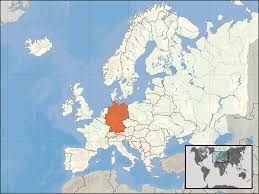 Confina a nord con la danimarca, ad est con la polonia e la repubblica ceca, a sud con l'austria e la svizzera e ad ovest con la francia, il lussemburgo, il belgio e l'olanda. Germania Wikiquote