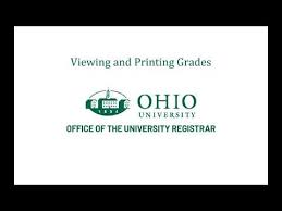 Grades Ohio University