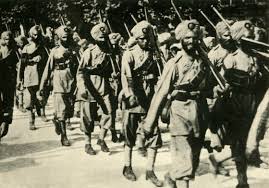 Indian soldiers during WWI