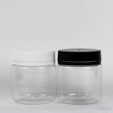 200 mils of water into cups. Jar Plastic Container 200ml
