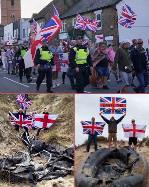 A far-right activist who has led protests against migrants crossing the English Channel in small boats has been arrested for allegedly slashing a dinghy in the water. Read more: