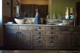 It's no secret — we understand that customers want the. Cabinets Distressed And Stained Knotty Alder Custom Bathroom Cabinets Refacing Kitchen Cabinets Knotty Alder Cabinets