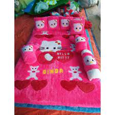 Sanrio and team usa collaboration for olympic & paralympic games tokyo 2020. Provensprei Karpet Karakter Rasfur Set Hello Kitty Pink Shopee Indonesia