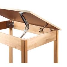 Shain Solutions Drafting Art Table 30 H With Two Piece Adjustable Top Table Good View Of Hardware Drafting Table Bookcase Woodworking Plans Art Table