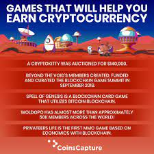 5 Popular Games To Earn Cryptocurrency Cryptocurrency Cryptocurrency Trading Blockchain Game