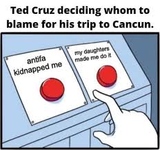 Image result for ted cruz cancun satire