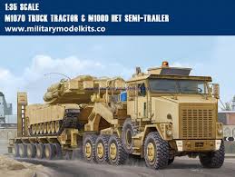 M1070 Truck Tractor M1000 Het Semi Trailer Trumpeter 85502 Trucks Military Vehicles Tractors