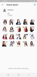 Soodam Secret Number Sticker