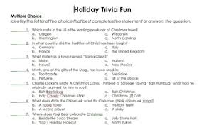 Many were content with the life they lived and items they had, while others were attempting to construct boats to. Christmas Holiday Trivia 100 Questions Pdf Format For Printing