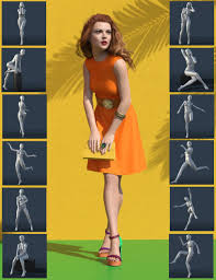 Fashion Editorial Poses And Expressions For Genesis 8 Female 3d Models And 3d Software By Daz 3d Editorial Fashion Fashion Fashion Poses