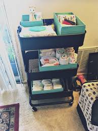 Ikea Utility Cart Used For Baby Items Newborn Nursery Best Baby Items Baby Nursery