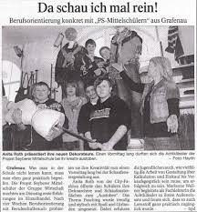 Für uns steht die individuelle förderung unserer schülerinnen und schüler im vordergrund. Propst Seyberer Mittelschule Grafenau Schaufenster Dekorieren