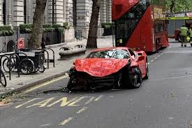 Discover the ferrari models available at the authorized dealer fer mas oto ticaret a.s. Mangled Ferrari Written Off On The Deserted Streets Of Westminster East Lothian Courier