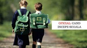 3 191 2019 privind structura anului şcolar 2019 2020 cursurile anului şcolar 2019 2020 încep luni 9 septembrie și sunt dispuse pe durata a 35 de. Cand Incepe Scoala Schimbare Radicala A Calendarului Scolar 2019 2020 Antena 1