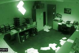 Mystery Over Paranormal Activity As Chairs Appear To Fly Across Office Block Paranormal Pictures Paranormal Activity Ghost Videos