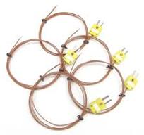 K-Type Thermocouple Wire PK-1 Temperature Sensor with High Temperature  Plastic Insulation (Set of 5)