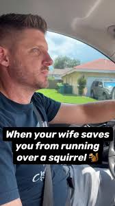 Really!?! 🐿️ #husbandandwife #humor #husband #wife #marriedlife #married  #couple #relationships #comedy #reelsfb #funnyreels #relatable #reelsviral  #reels #squirrel #driving #explore #OMG @Chris ...