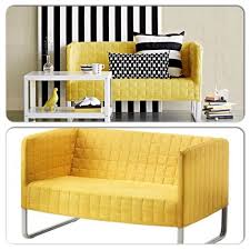 knopparp ikea 2 seater yellow couch with removable cover from ikea perth 99 ikea bedroom home home decor