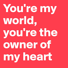Silakan klik who's the owner of my heart? | silakan klik michellemcl edit who is the owner of my heart untuk melihat artikel selengkapnya. You Re My World You Re The Owner Of My Heart Post By Mmalinanita On Boldomatic