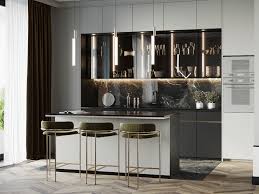 Lena Liseva On Behance In 2020 With Images Kitchen Room Design Interior Design Kitchen Kitchen Design Trends