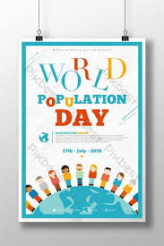 The population is one of the major challenges for the world. Simple Creative World Population Day Poster Psd Free Download Pikbest Population Day Posters World Population Day Posters World Population Day