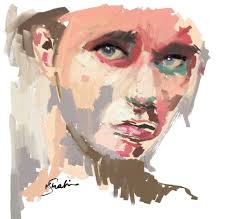 Work in progress, corel painter 2019, watercolor and thick paint variants, and dramatic papers. Corel Painter Khalid Shahin