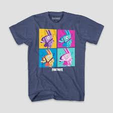 Boys Fortnite Llama Grid Short Sleeve T Shirt Denim Heather S Target Quirky T Shirts Cool T Shirts T Shirt