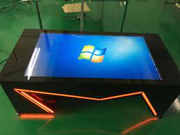 Wine rack, desks, dressers, drawers, entertainment units, futons China 55 Inch Waterproof Touchscreen Interactive Smart Android Game Display Ktv Coffee Table Advertising Information Lcd Digital Signage Touch Screen Kiosk China Lcd Screen And Smart Information Table Screen Price