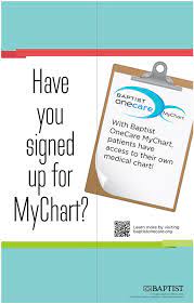 Baptist My Chart - Gallery Of Chart 2019