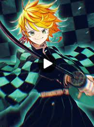 約束したネバーランド 約束したネバーランド 約束のネバーランドファンアート 約束ネバーランド 閻魔 鬼退治閻魔 anime crossover neverland neverland art