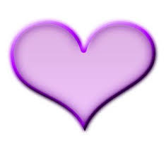 Pin By Queensociety On Love Zone Heart Clip Art Purple Swag Heart