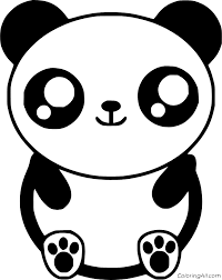 Hoping your baby&aposs gorgeous blue peepers won&apost darken? Panda Coloring Pages Coloringall