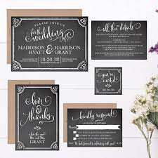 Rustic Chalkboard Wedding Invitation Template Weddings Invitation Etsymktgtool Http Etsy Chalkboard Wedding Rustic Chalkboard Wedding Diy Wedding Planner