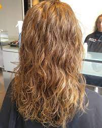 Poker Straight Hair To Large Beachy Spiral Waves For This Natural Beauty Very Happy With The Result Straight Hairstyles Long Fine Hair Straight Medium Hair